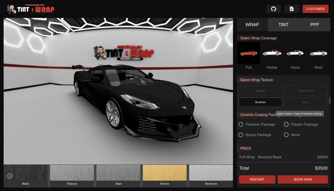 Tint And Wraps - Project